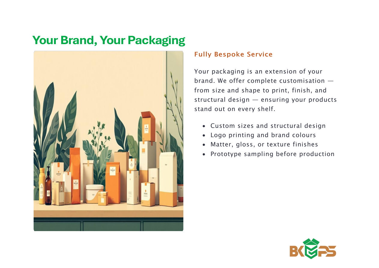 Custom packaging